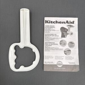 KitchenAid FGA Food Grinder Replacement Parts Cap Wrench Food Pusher Manual
